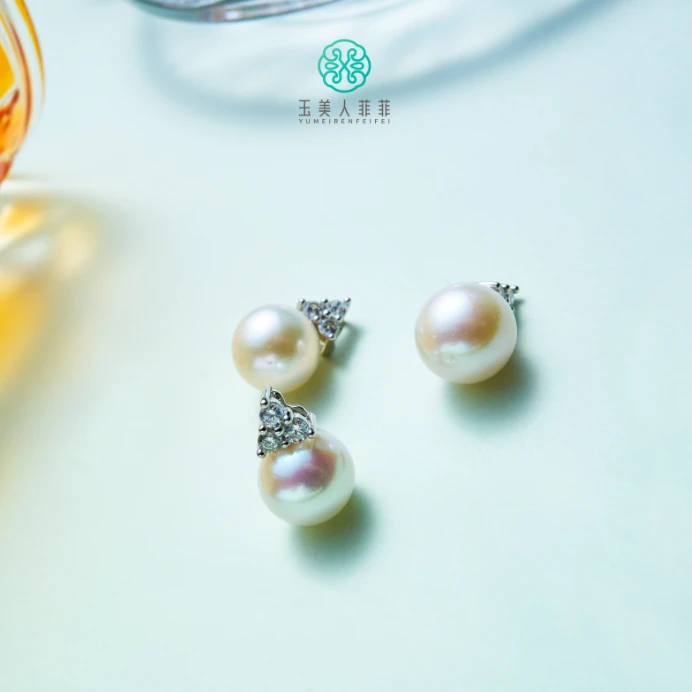 石惑珠宝~珍珠吊坠约10-11mm^多样性发一