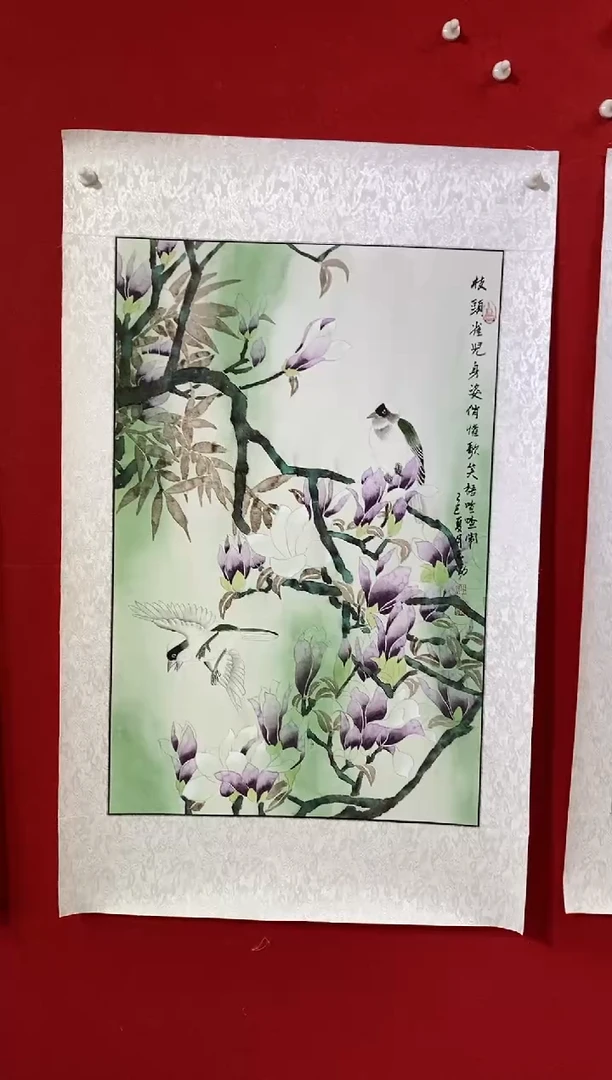 国画国画NYQ杰牛云勤老师作品