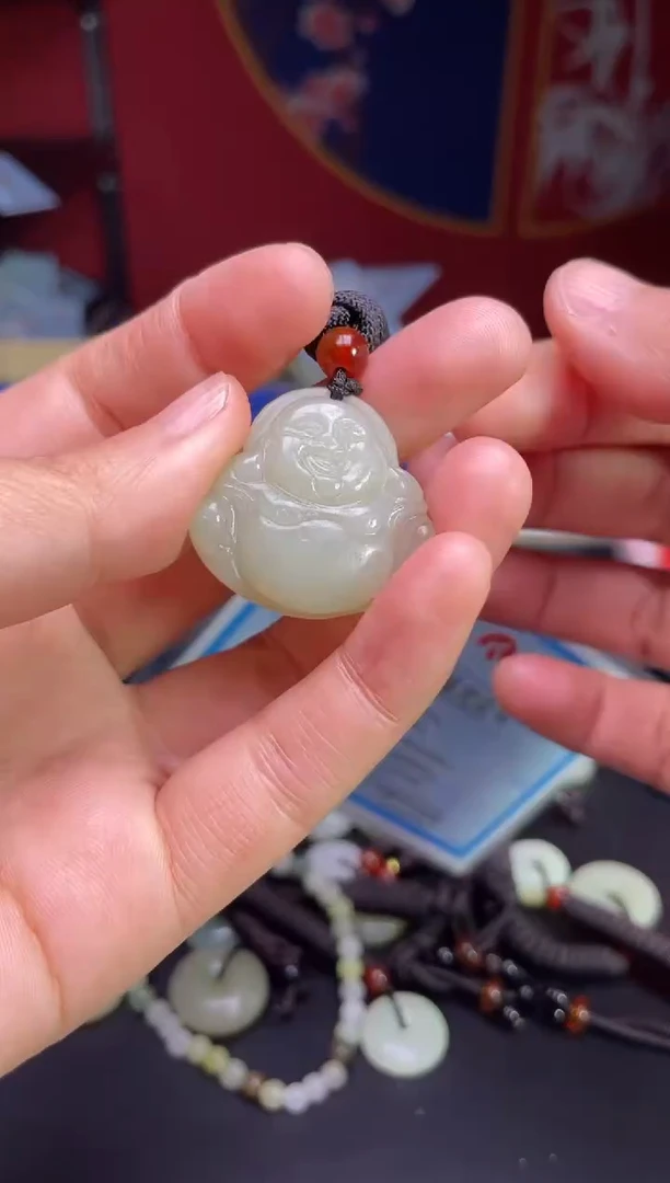 颈饰未镶嵌和田玉123