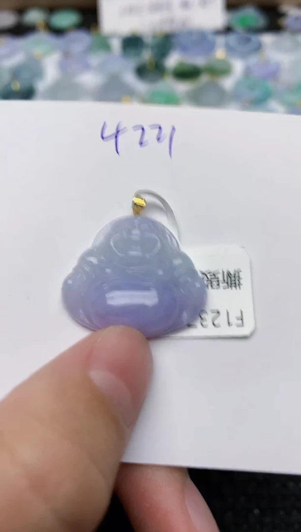 颈饰未镶嵌翡翠 天然缅甸A货翡翠百元以上9元证书费自理