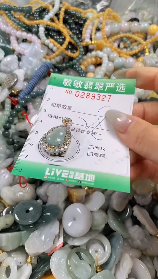 翡翠未镶嵌颈饰闪购0289327