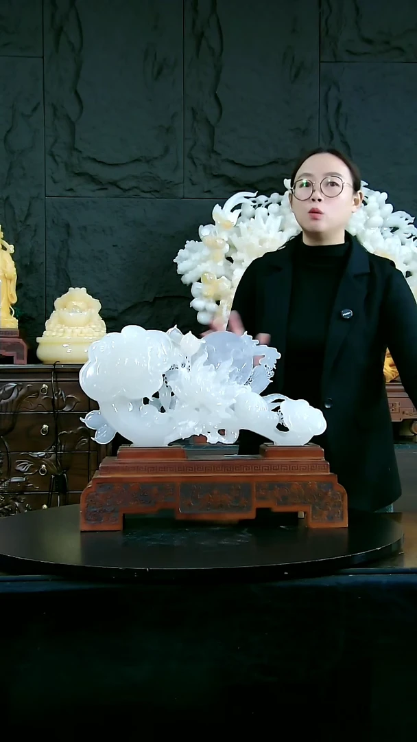 玉精品家居商务摆件