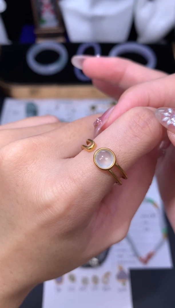 银S925镶嵌定制翡翠48小时鉴赏期 退货不扣服务费