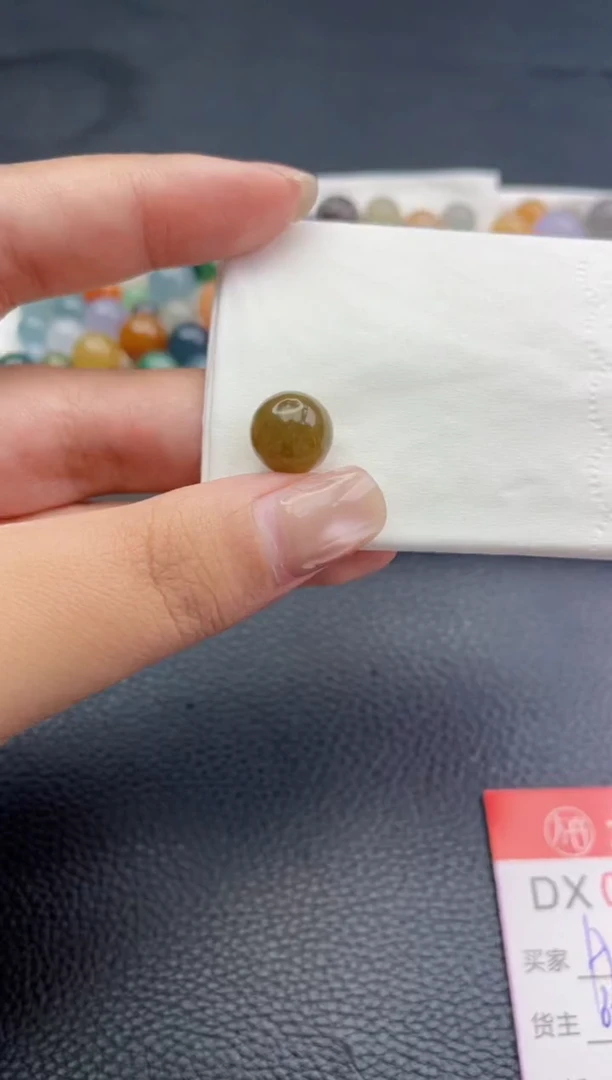 定制翡翠未镶嵌A****o珠子