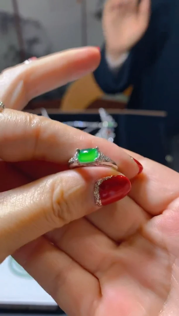 未镶嵌戒指翡翠天然A货翡翠 多样性发货 假一罚四