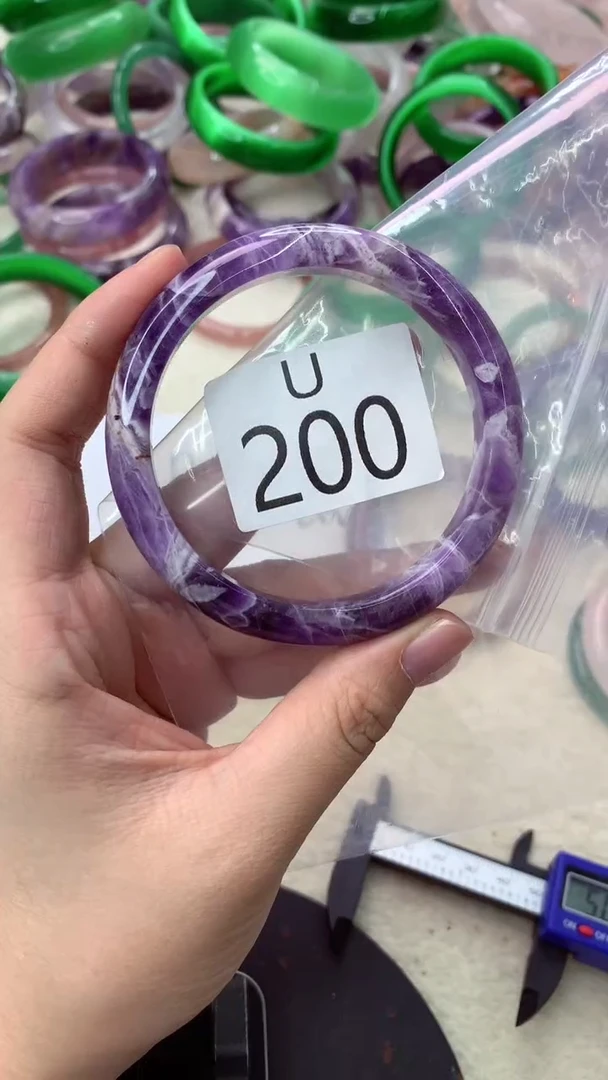 未镶嵌手镯水晶U200-58