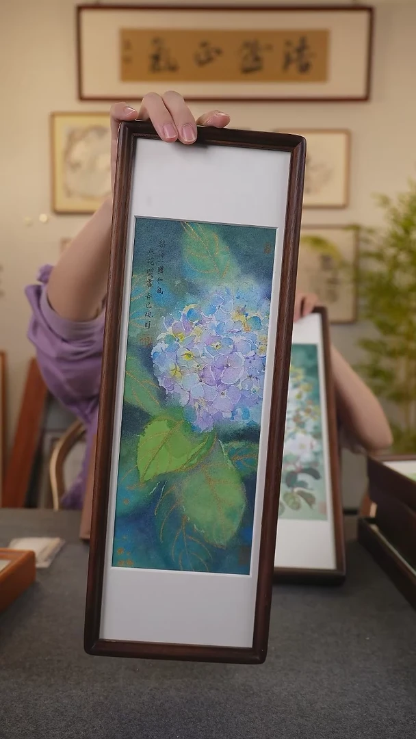 横款小*月鹿鸣现代美术馆-岳倚竹老师作品