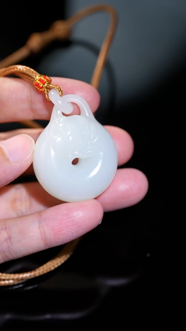 吊坠(不含链)未镶嵌和田玉35多样性发一