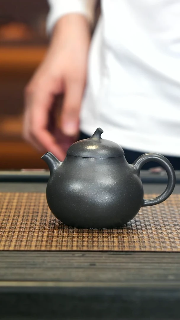 【闪购商品】紫砂茶壶ZCJ101茄瓜 还原烧