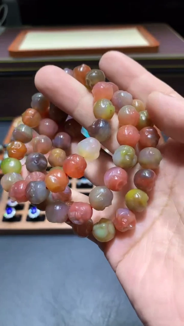 【闪购商品】石英质玉（盐源）手链未镶嵌L69【多样性发其一】