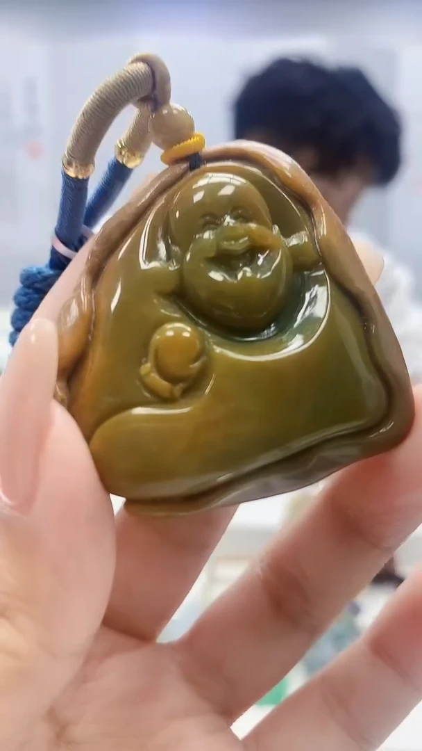 定制翡翠未镶嵌5145xx-毛货挂件49