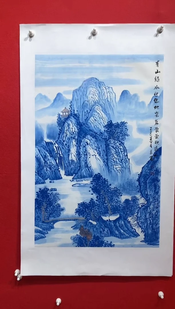 国画国画NYQ杰牛云勤老师作品