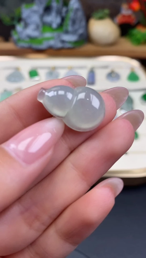 吊坠(不含链)未镶嵌翡翠葫芦@@CMT