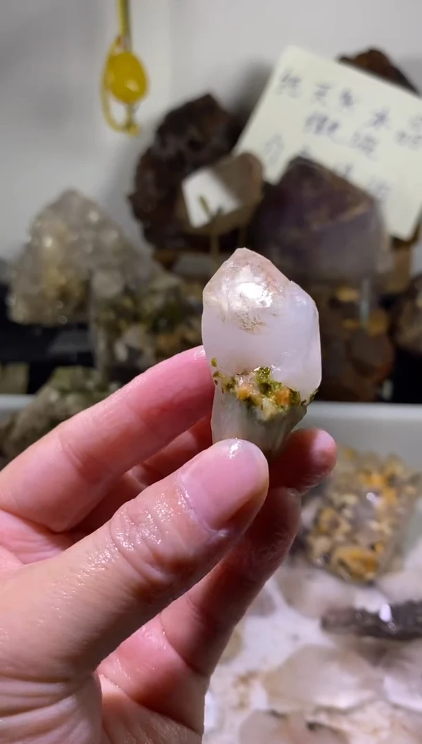 未镶嵌珠宝半成品水晶68号四川超七花园水晶