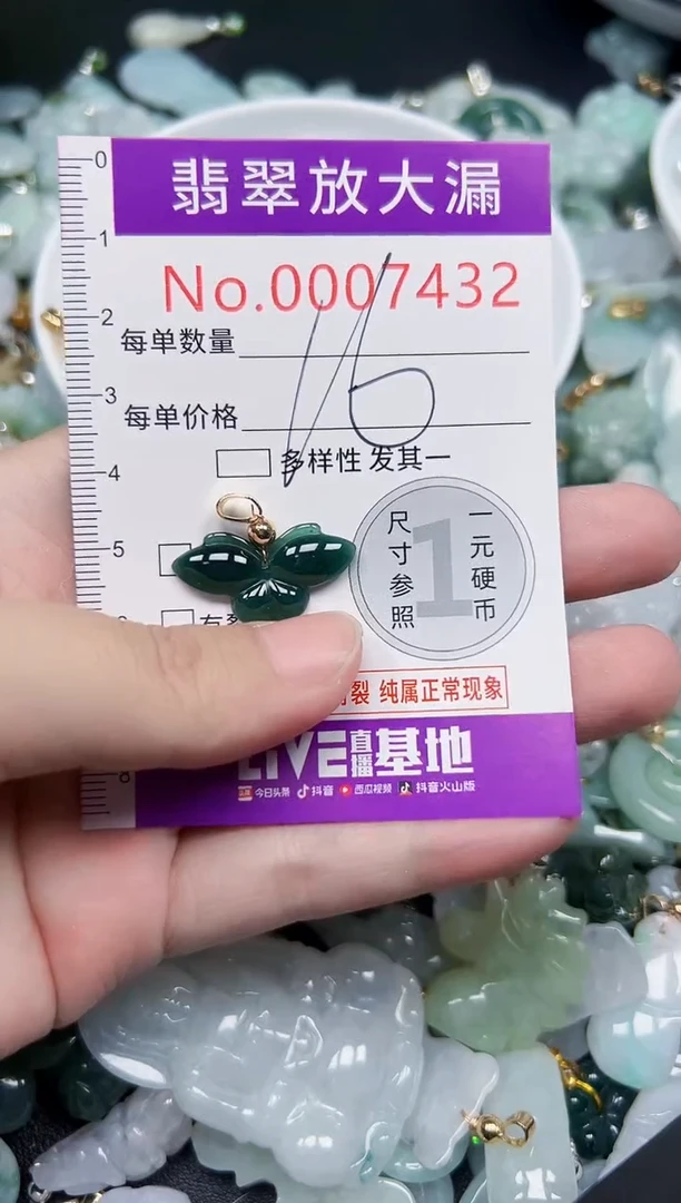 颈饰未镶嵌翡翠7432