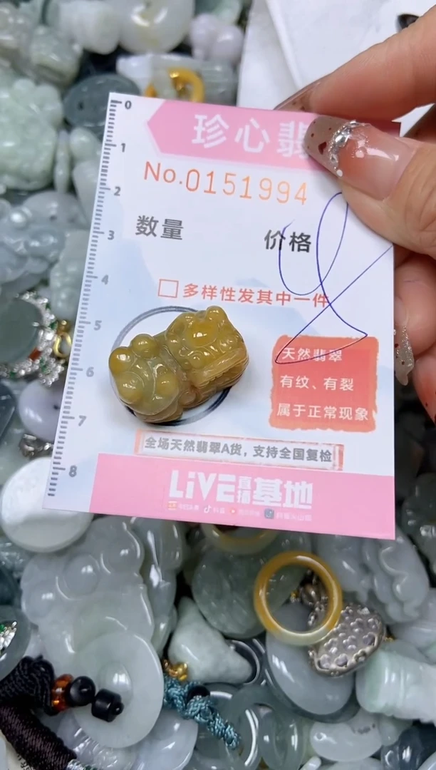 【闪购商品】翡翠颈饰未镶嵌闪购链接0151994