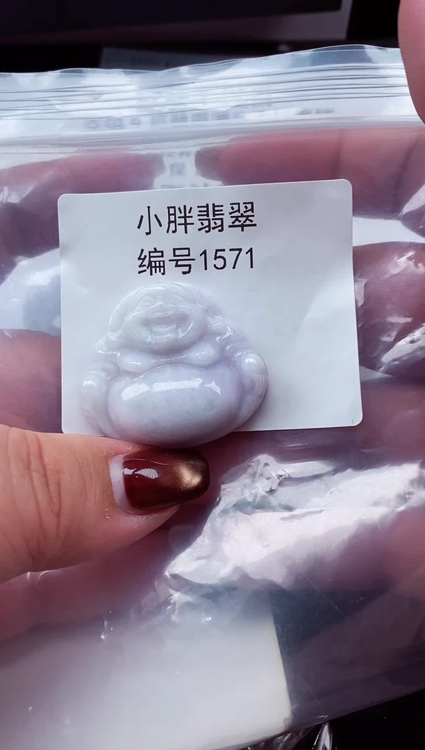 颈饰未镶嵌翡翠缅甸天然A货翡翠1571