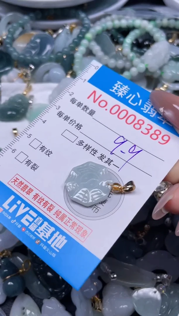 颈饰未镶嵌翡翠8389