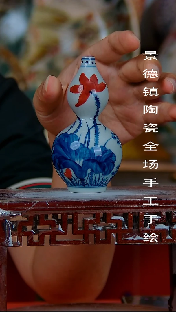 摆件景德镇陶瓷 全场手工手绘