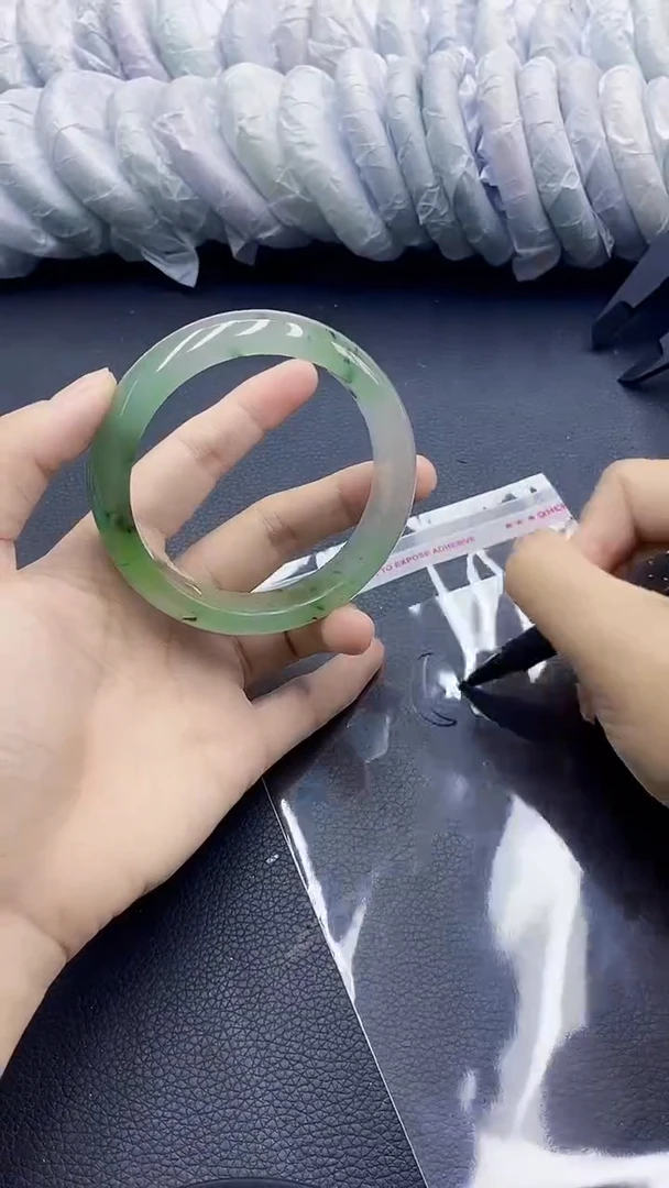 高冰透美人手镯 所见即所得104