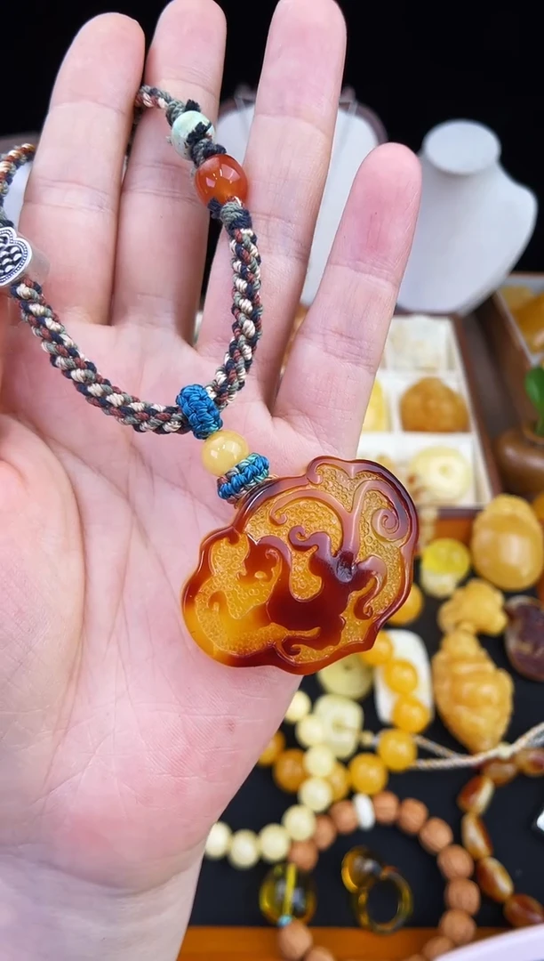 琥珀未镶嵌珠宝奇石星*柒月