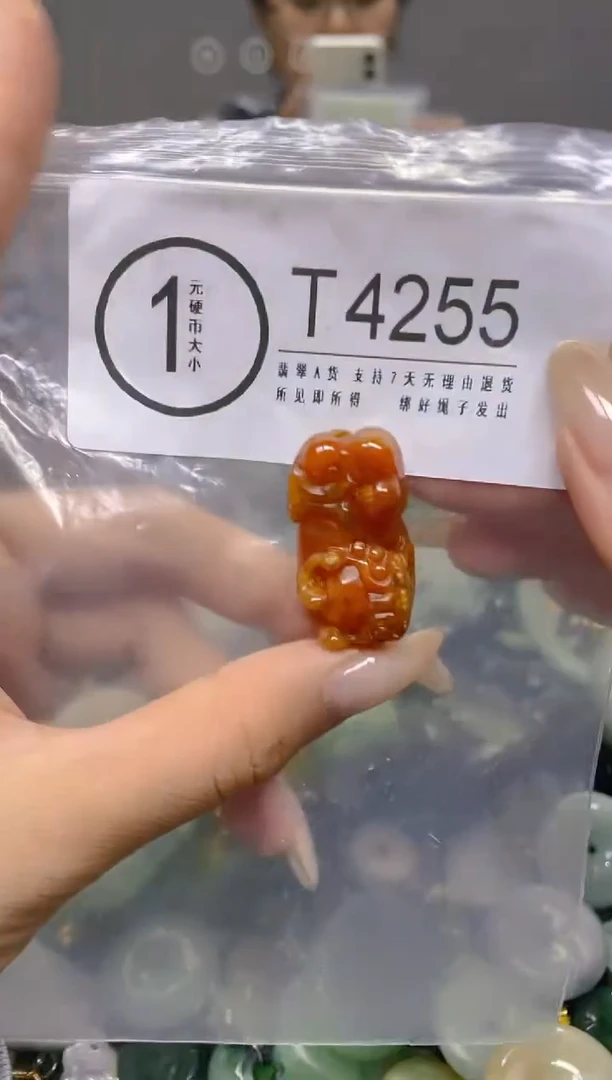颈饰未镶嵌翡翠/ T /翡翠A货，一件也是批发价