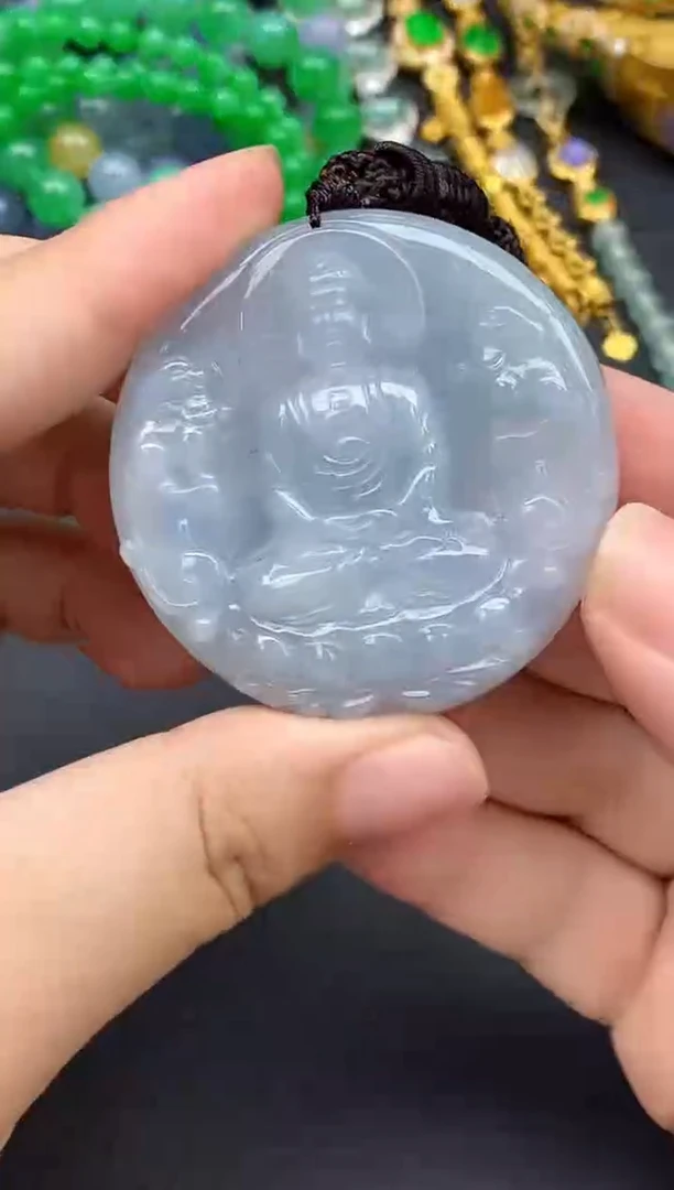 颈饰未镶嵌翡翠93-春日珠宝