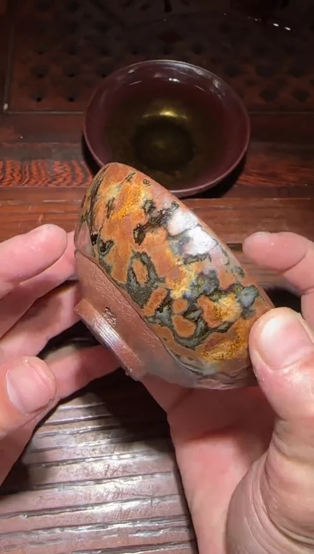 茶盏宋钰龙窑 邹光揖老师开窑现场93