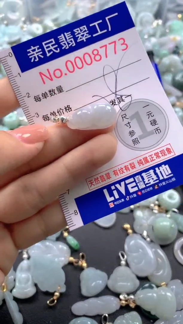 颈饰未镶嵌翡翠8773