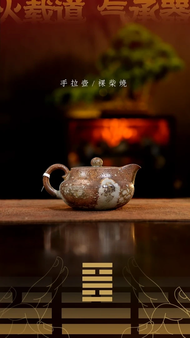 夸烧柴烧哈哈壶904