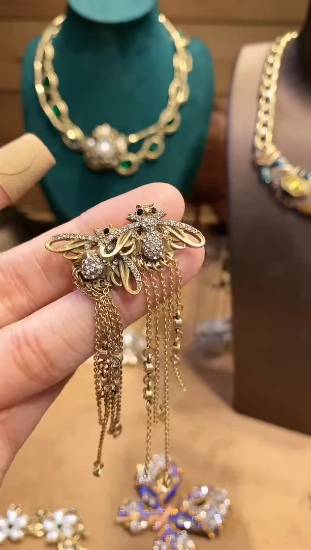 铜合金无925银经典时尚中古饰品