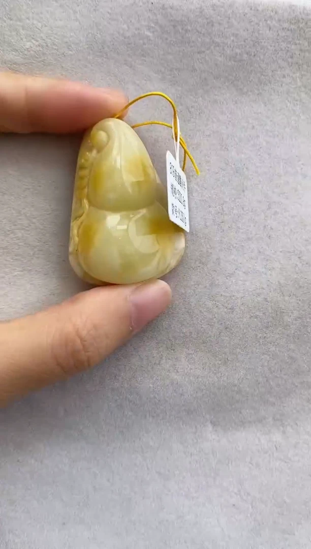 裸石琥珀未镶嵌10905162-吊坠