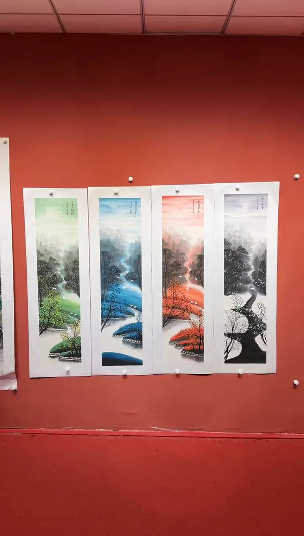 国画湖社画会/谢福堂-12-24-78