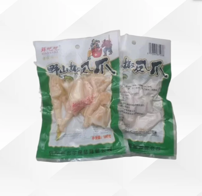 重庆风味泡椒凤爪野山椒腌制即食休闲零食小包装