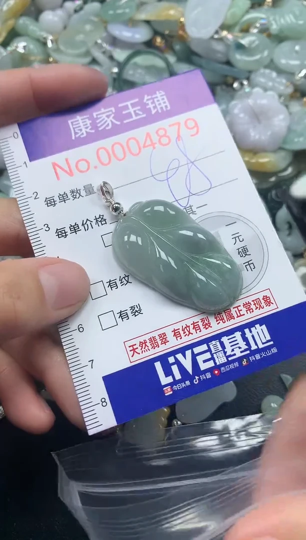 颈饰未镶嵌翡翠4879