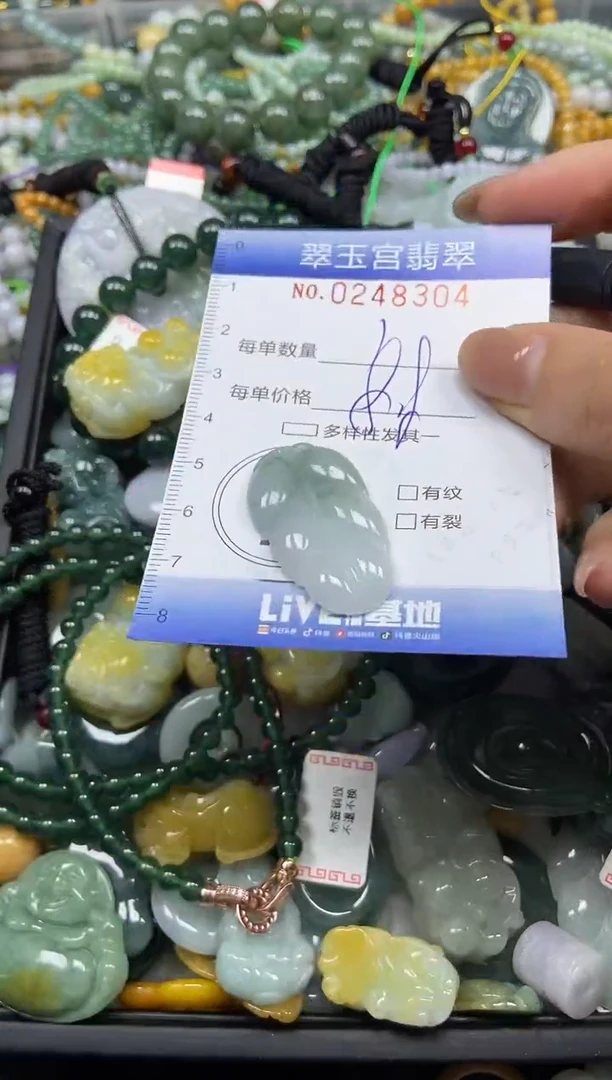 颈饰未镶嵌翡翠闪购C0248304