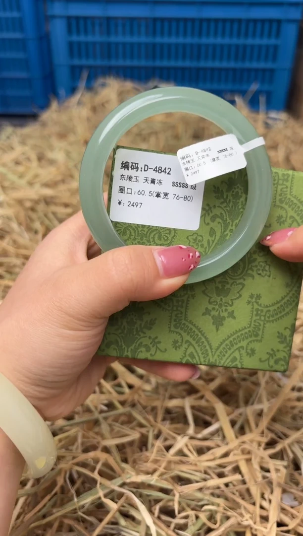 未镶嵌手镯石英质玉D-4842