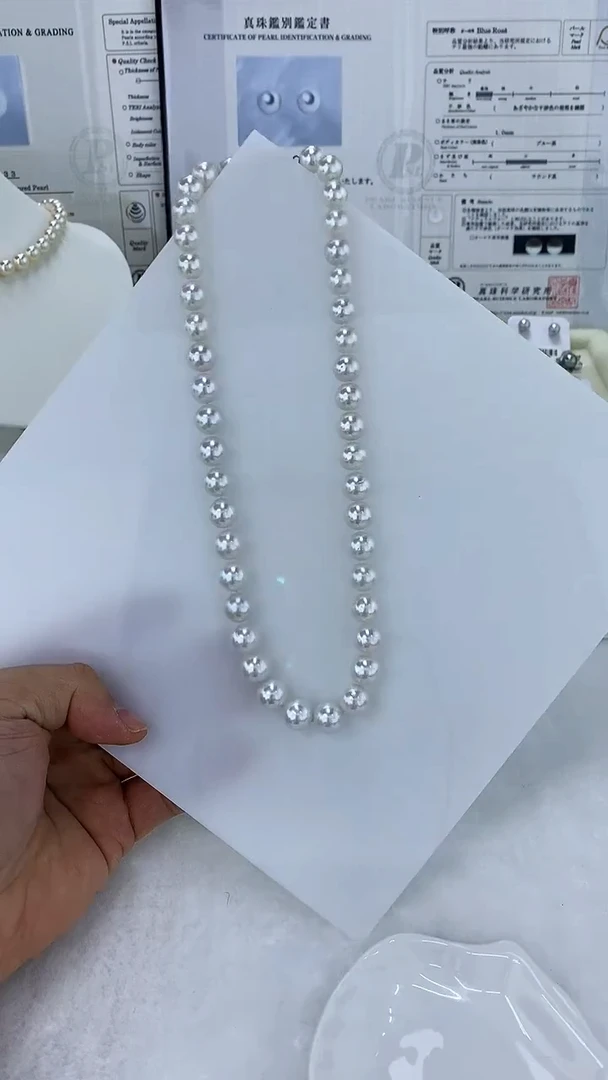 未镶嵌AQ淡水珍珠珍珠串链@@YN015