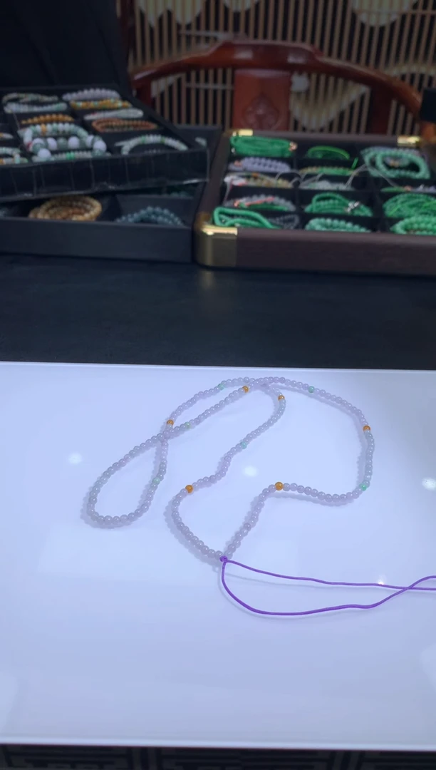 未镶嵌手链翡翠一****）翡翠