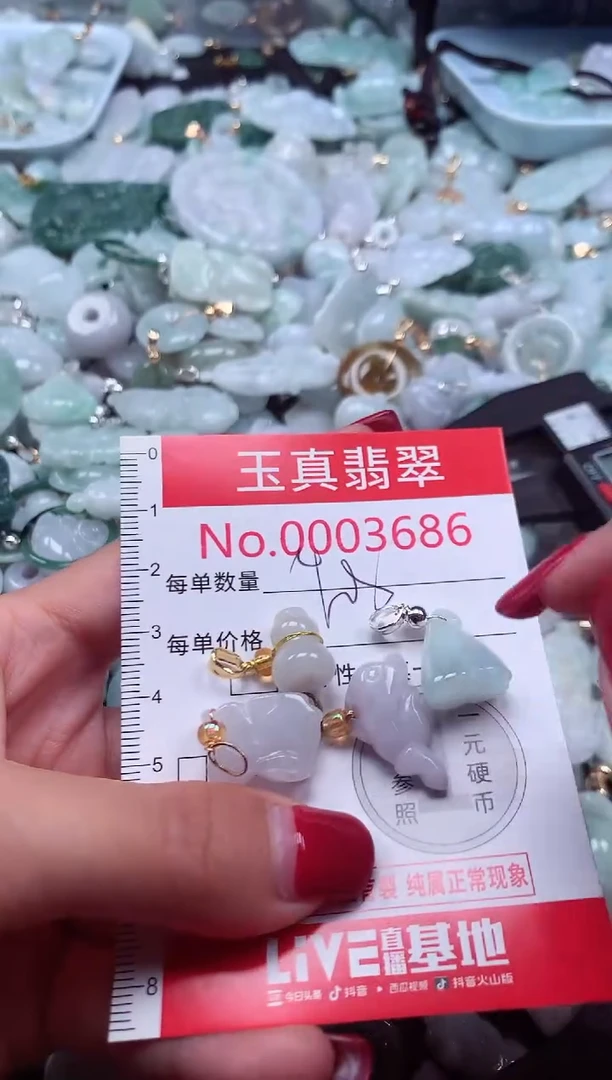 颈饰未镶嵌翡翠3686