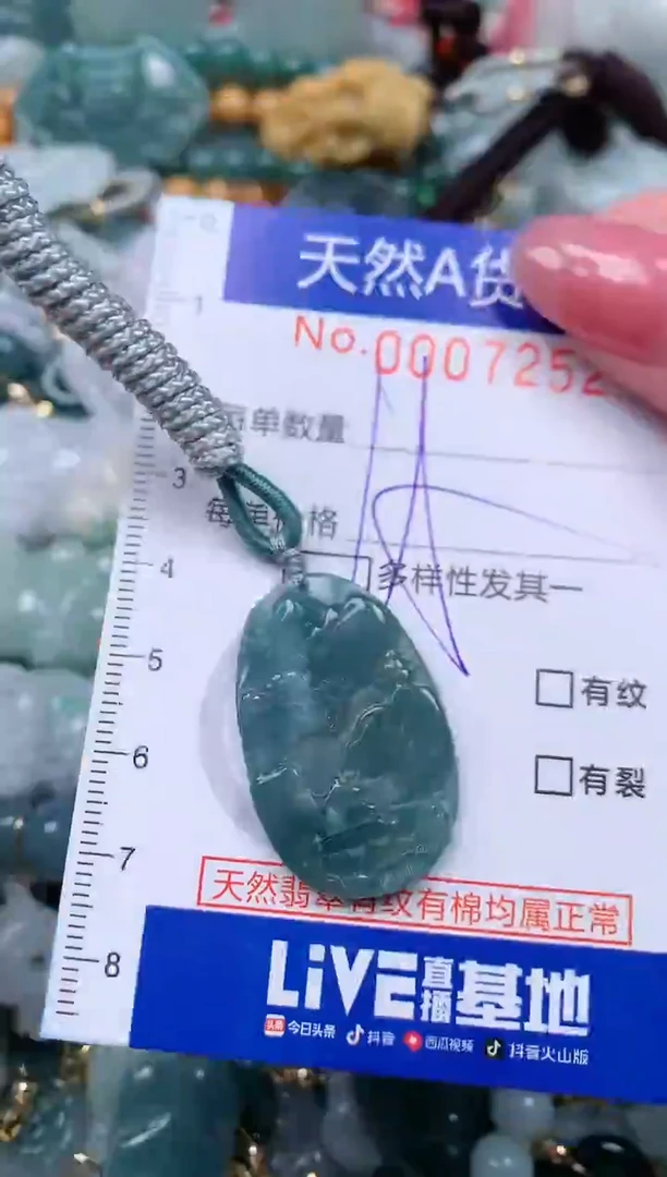 【闪购商品】翡翠颈饰未镶嵌00007252