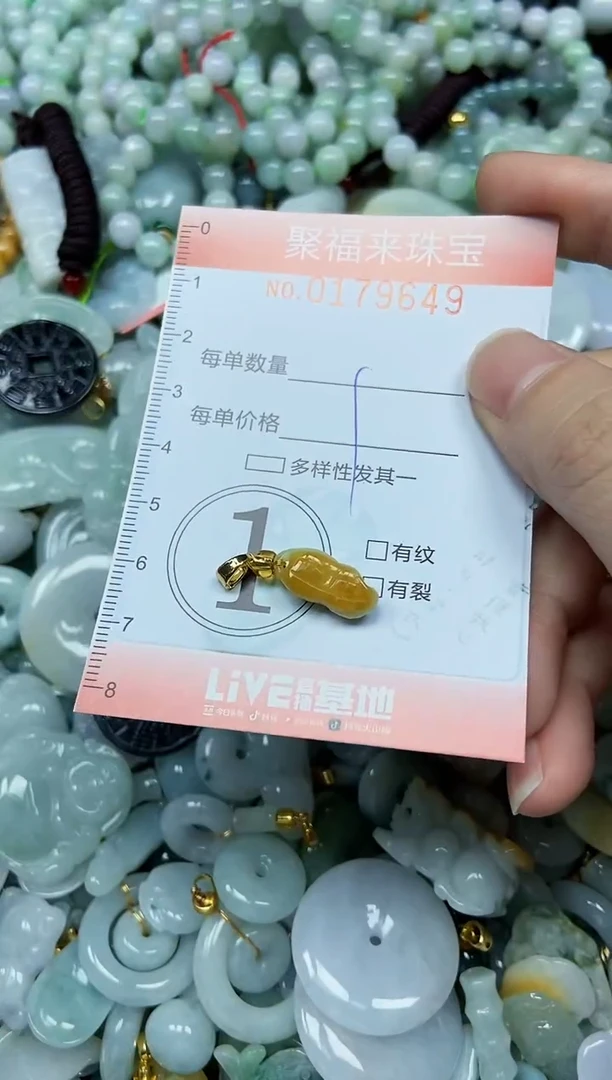翡翠未镶嵌颈饰闪购0179649