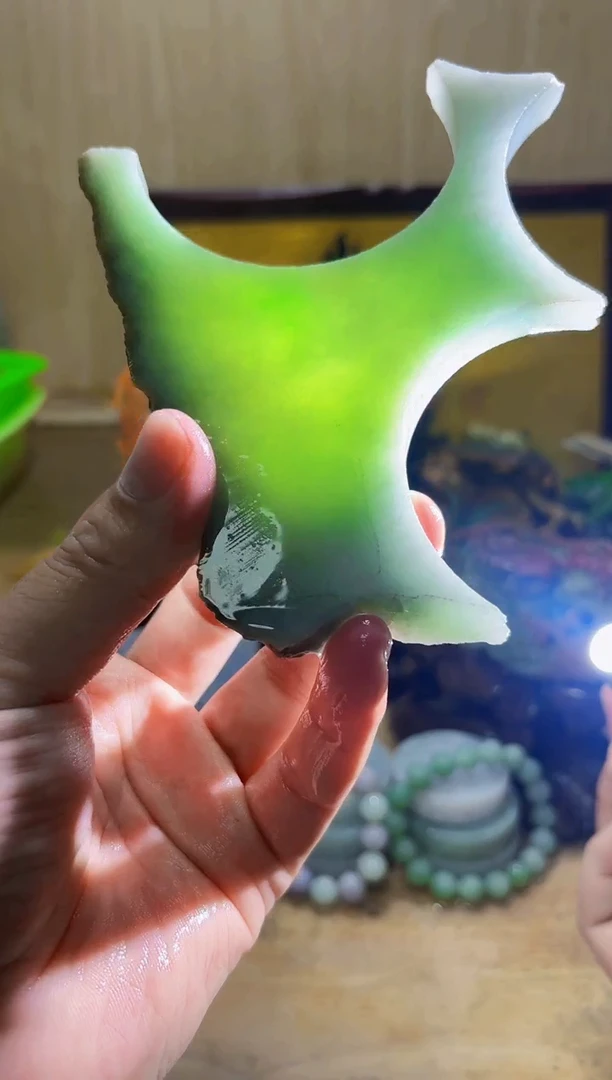 颈饰未镶嵌翡翠A货常星4630