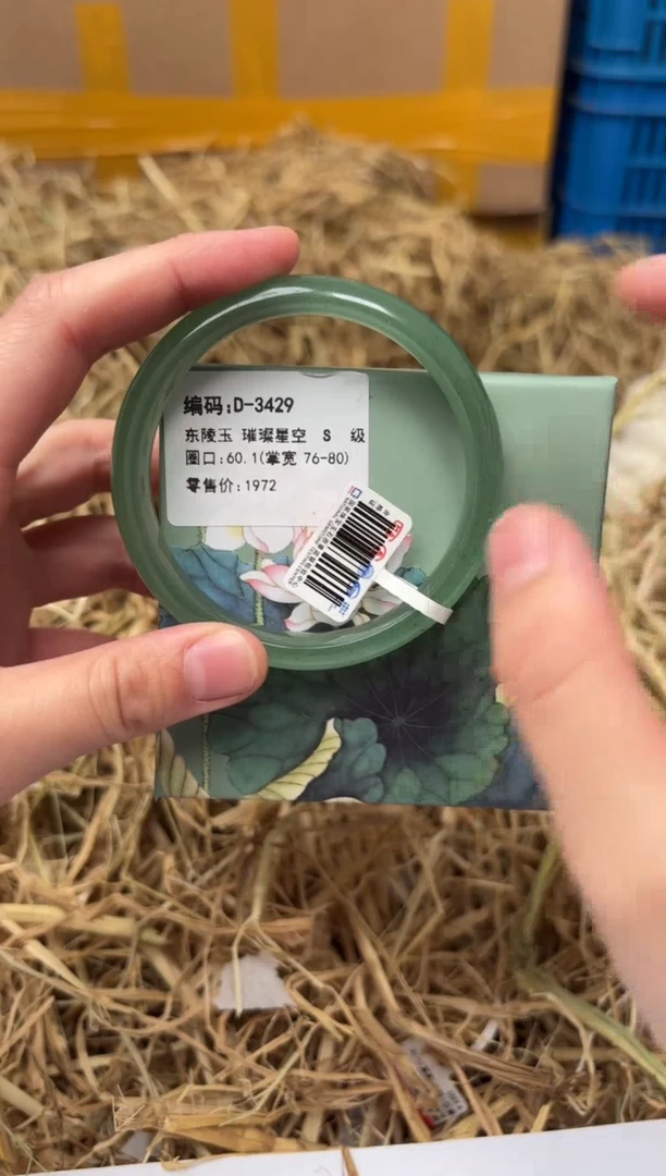 未镶嵌手镯石英质玉D-3429