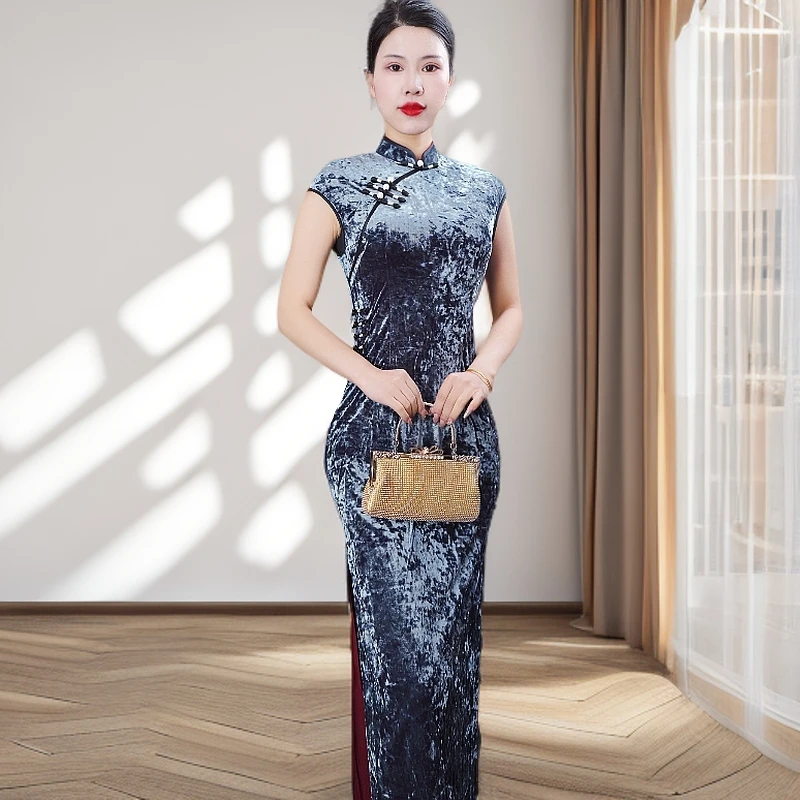 初柔  2025新款改良旗袍气质日常优雅经典修身