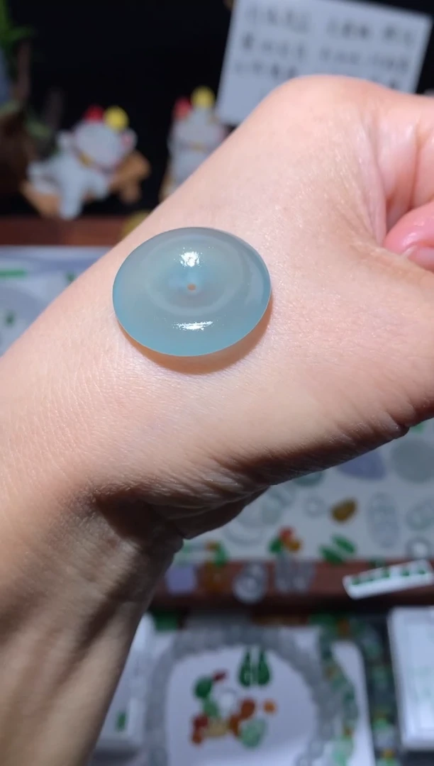 未镶嵌定制翡翠平安扣