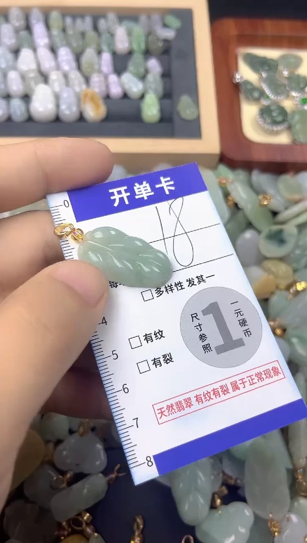 颈饰未镶嵌翡翠天然A货翡翠