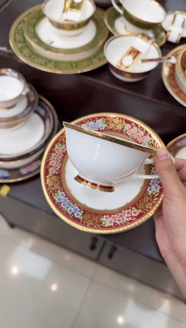 瓷片两杯两碟   福利款