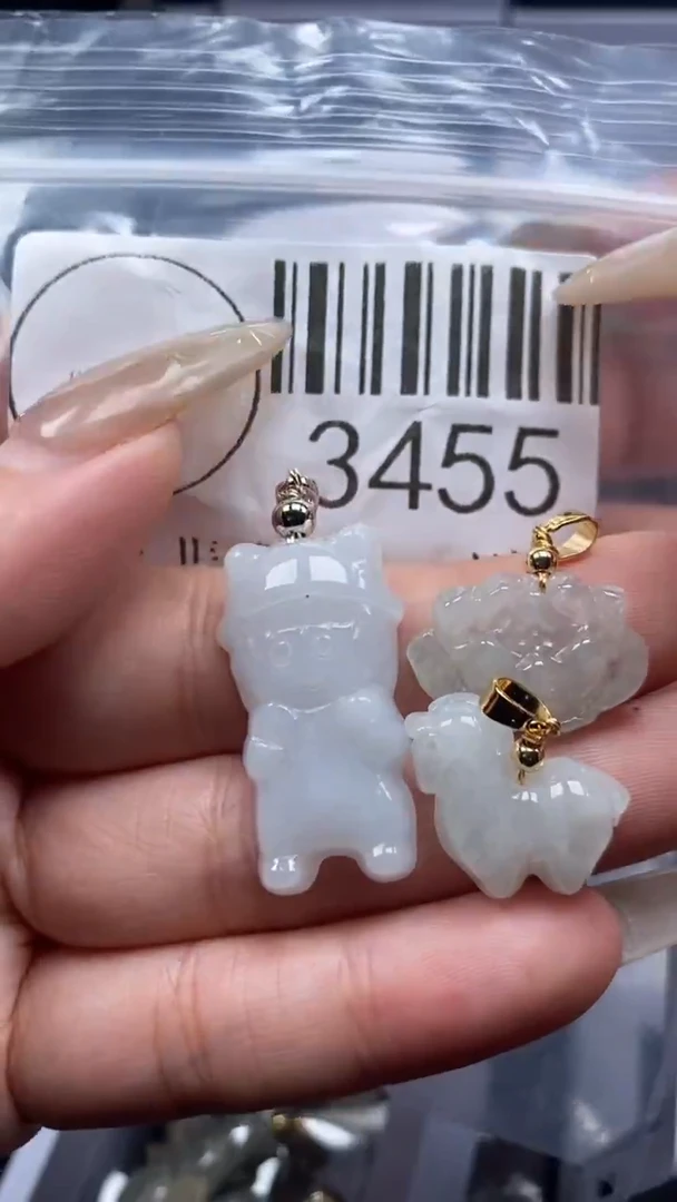 颈饰未镶嵌翡翠3455