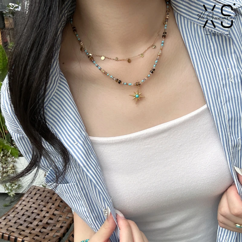 钛钢项链 【海星】项链女款2025年新款爆款饰品女生高级感ins小饰品